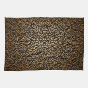 Brocade patroon theedoek