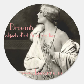 Brocante grote sticker