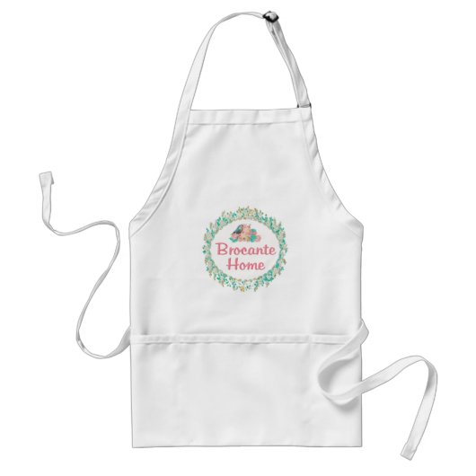 BrocanteHome standaard Lengte Apron Schort (Voorkant)