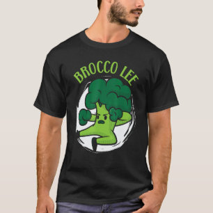 Brocco Lee Broccoli Vegan   Groente Gezond Vege T-shirt