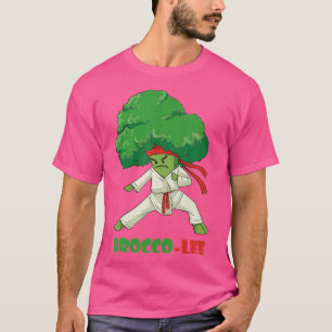 Brocco-Lee - Grappig Vegetarisch Groente Broccoli  T-shirt