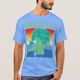Brocco Lee Vegetable Vegetarian Vegan Broccoli 24 T-shirt