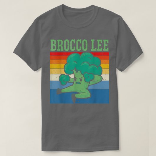 Brocco Lee Vegetable Vegetarian Vegan Broccoli T-S T-shirt (Design voorkant)