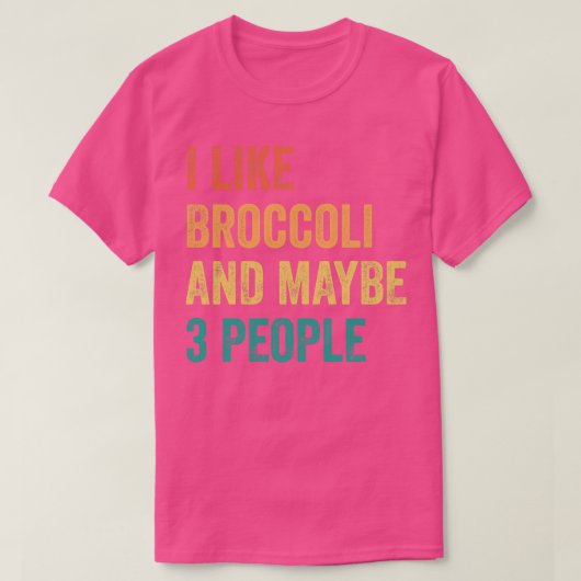Broccoli 1 t-shirt (Design voorkant)