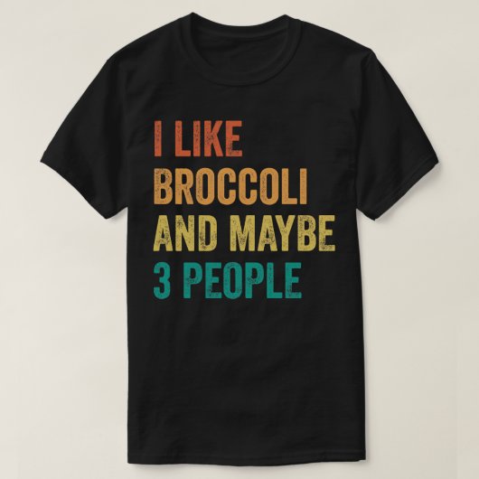 Broccoli 1 t-shirt (Design voorkant)