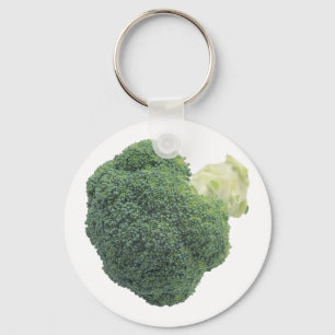 Broccoli 2,25-inch Basic Button Sleutelhanger