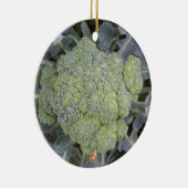 Broccoli - Aangepaste verjaardag Keramisch Ornament (Rechts)