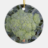 Broccoli - Aangepaste verjaardag Keramisch Ornament (Voorkant)