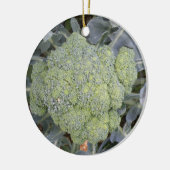 Broccoli - Aangepaste verjaardag Keramisch Ornament (Links)