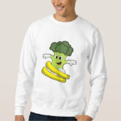 Broccoli as Skier with Ski Trui (Voorkant)