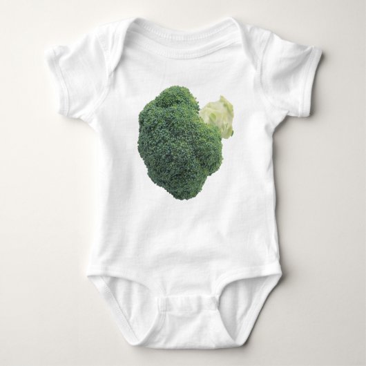 Broccoli Baby Jersey Bodysuit (Voorkant)