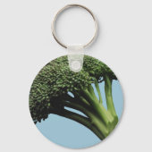 Broccoli Basic Button Sleutelhanger (Voorkant)