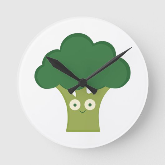 broccoli-basis ronde klok (Voorkant)
