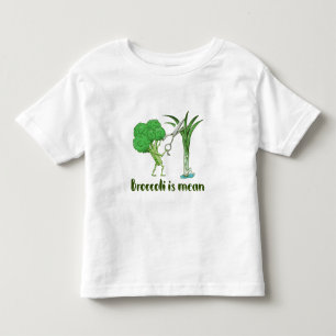 Broccoli betekent: kinder shirts