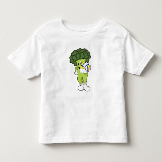 Broccoli bij Volleybalsport Kinder Shirts (Voorkant)