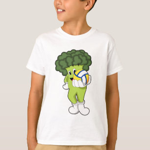Broccoli bij Volleybalsport T-shirt