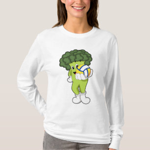 Broccoli bij Volleybalsport T-shirt