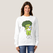 Broccoli bij Volleybalsport Trui (Voorkant volledig)