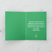 Broccoli Birthday, grappig Kawaii Kaart (Binnen)