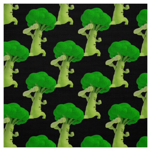 Broccoli Boxing Fabric bestrijden Stof (Swatch)