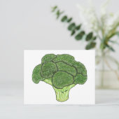 Broccoli Briefkaart (Staand voorkant)