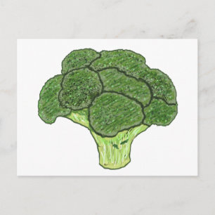 Broccoli Briefkaart