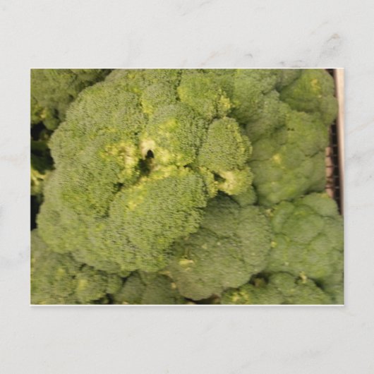 Broccoli Briefkaart (Voorkant)