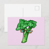 Broccoli Briefkaart (Voorkant / Achterkant)