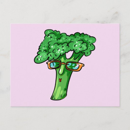 Broccoli Briefkaart (Voorkant)