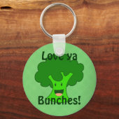 Broccoli Bunch Sleutelhanger (Voorkant)