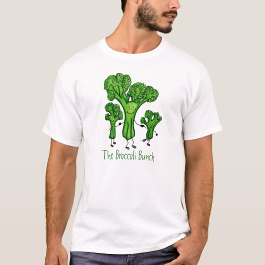 Broccoli Bunch T-shirt (Voorkant)