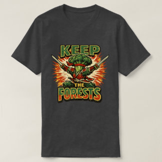 Broccoli Bushido – BEHOUD DE BOSSEN Held T-shirt