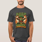 Broccoli Bushido – BEHOUD DE BOSSEN Held T-shirt (Voorkant)
