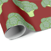 Broccoli Cadeaupapier (Rol Hoek)