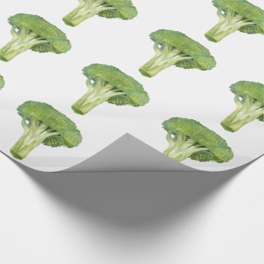 broccoli cadeaupapier (Hoek)