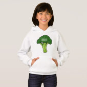 Broccoli cartoon illustratie (Voorkant volledig)