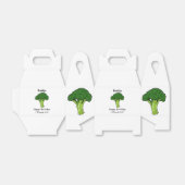 Broccoli cartoon illustratie bedankdoosjes (Uitgevouwen)