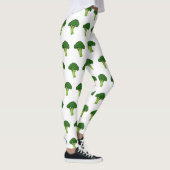Broccoli cartoon illustratie leggings (Rechts)