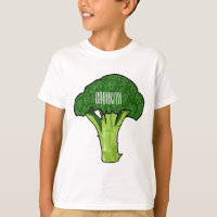 Broccoli cartoon illustratie