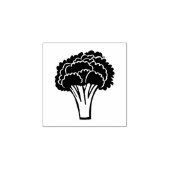 Broccoli Carved Linocut Kijk Schone Knip Rubberstempel (Afrduk)