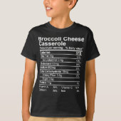 Broccoli Cheese Casserole T-shirt (Voorkant)