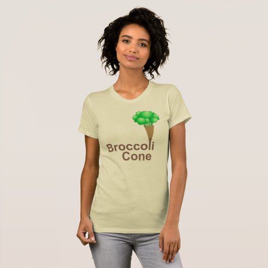 Broccoli Cone T-shirt (Voorkant volledig)