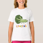 broccoli crocodile t-shirt (Voorkant)