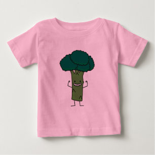 Broccoli die gelukkige boom hoofd groene groente