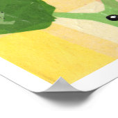 Broccoli door Jill Connor Poster (Hoek)