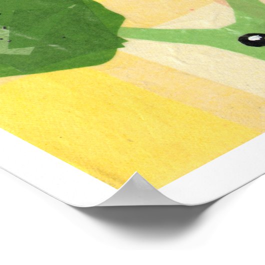 Broccoli door Jill Connor Poster (Hoek)