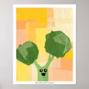 Broccoli door Jill Connor Poster