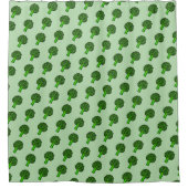 Broccoli Douchegordijn (Voorkant)
