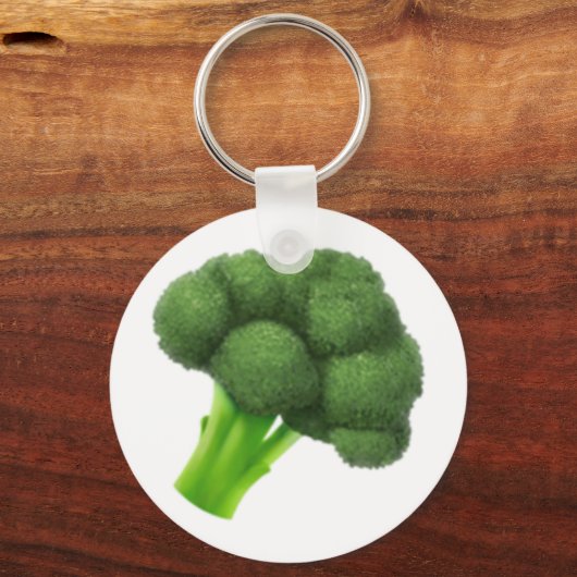 Broccoli - Emoji Sleutelhanger (Voorkant)