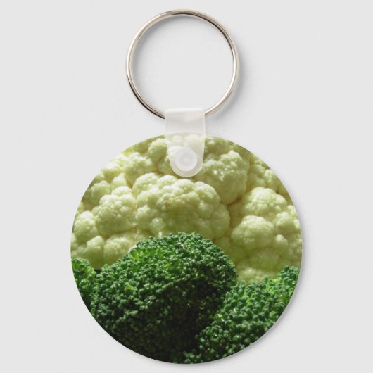 Broccoli en bloemkool sleutelhanger (Voorkant)